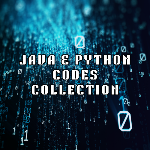 Java & Python Code Collection